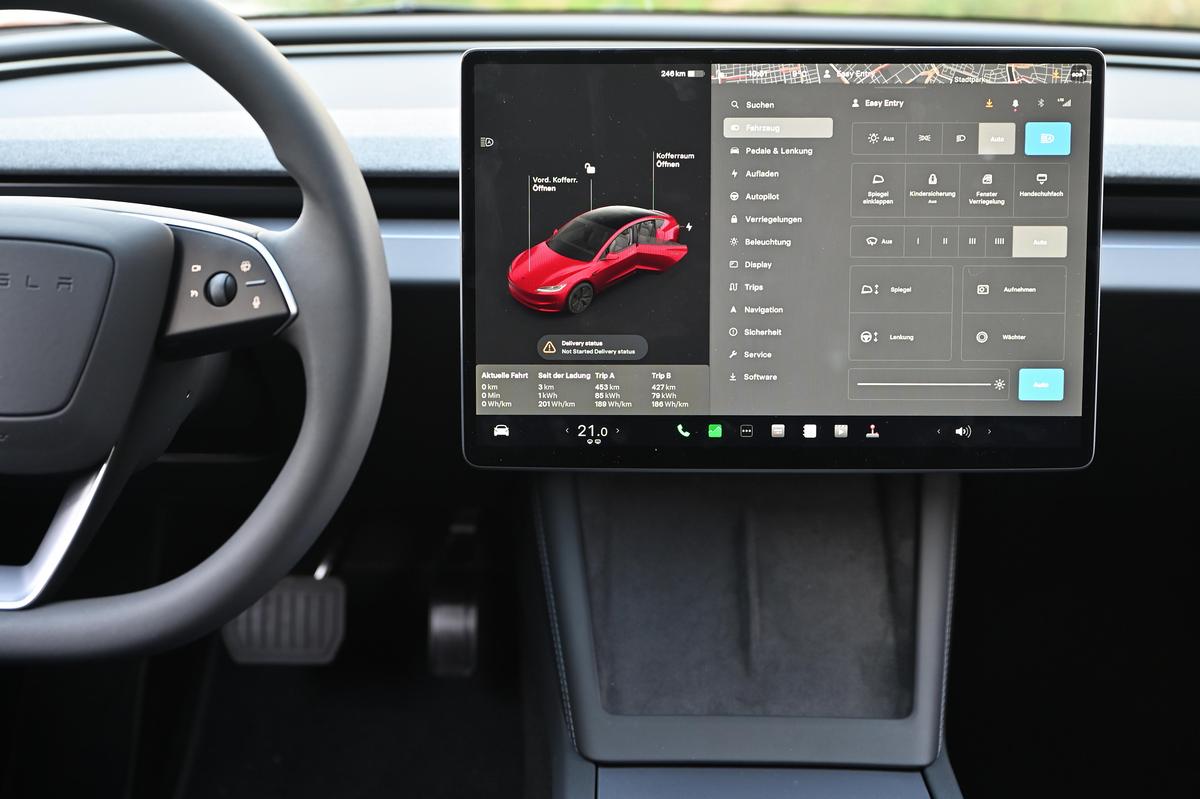 Teslas Model 3 Highland im Test Und weg sind die Hebel